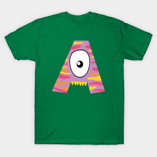 monster A T-Shirt by salimax